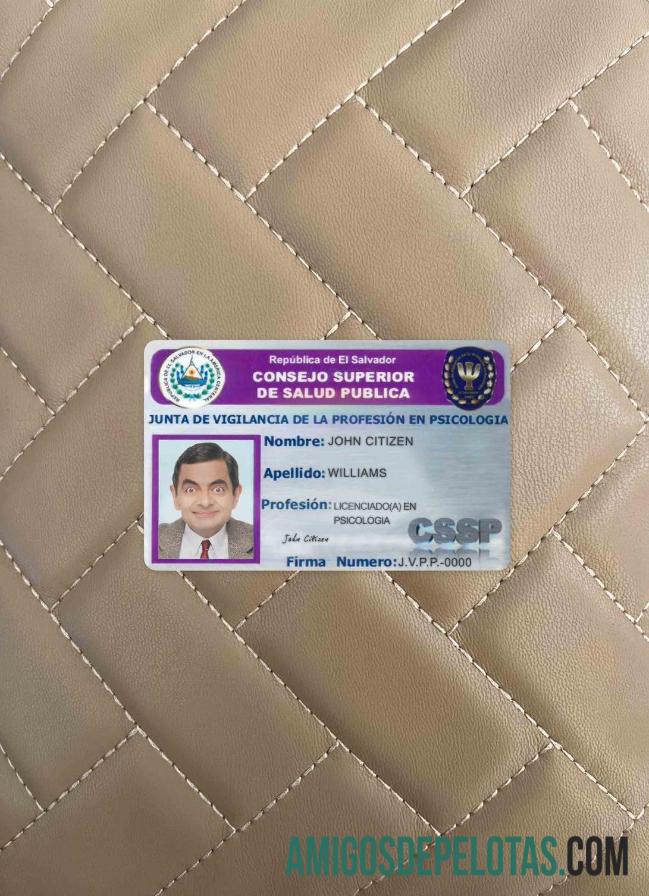 El Salvador Public Health Council (consejo Superior De Salud Pública) olhar de foto frente exemplo